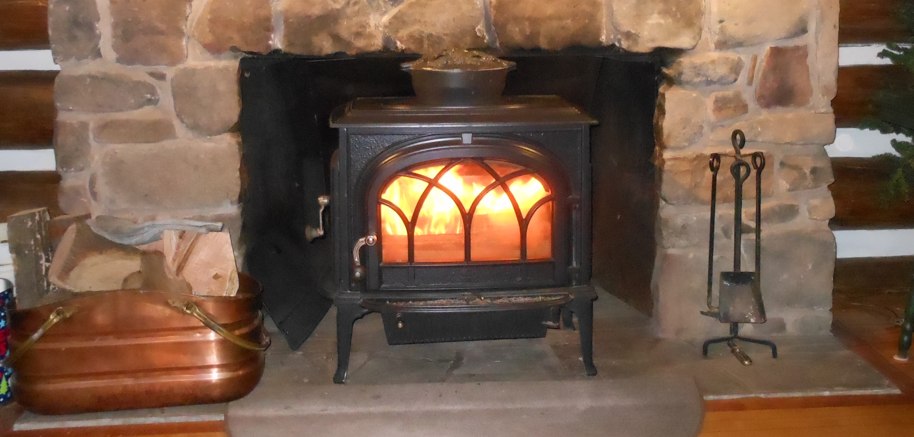 Cast iron stove with oven, wood burning stove, fireplace, cooker stove